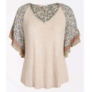 NWT Maurices Floral Print Blouse